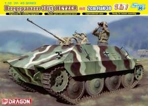 Bergepanzer 38(t) Hetzer mit 2cm FlaK 38 in scale 1-35
