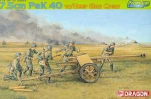 Dragon 6433 7.5cm PaK 40 w/HEER GUN CREW