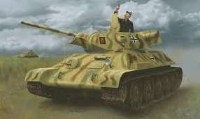 Panzerkampfwagen T34-747(r) in scale 1-35 Dragon 6449