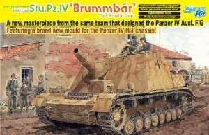 Sd.Kfz. 166 Stu.Pz.IV Brummbar in scale 1-35