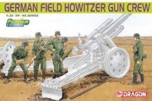 Dragon 6461 German Gun Howitzer Gun Crew