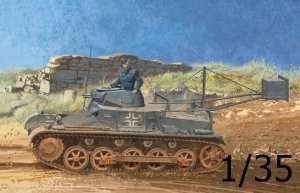 Pz.Kpfw.I mit Abwurfvorrichtung model Dragon 6480 in 1-35