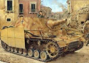 Sd.Kfz 166 St.Pz.IV Brummbar w/Zimmerit in scale 1-35 