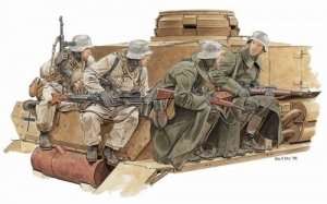 Winter Panzer Riders 1943-44 in scale 1-35
