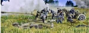 Dragon 6522 PaK 43/3 L/71 mit BEHELFSLAFETTE 