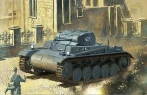 Tank model PZ.Kpfw.II ausf B DRagon 6572