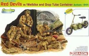 Dragon 6585 Red Devils w/Welbike And Drop Tube Container (Arnhem 1944)