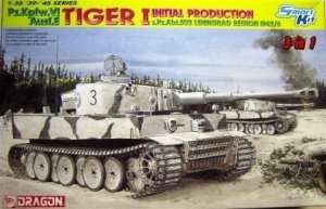 Pz.Kpfw.VI Ausf.E Tiger I s.Pz.Abt.502 in scale 1-35 Dragon 6600