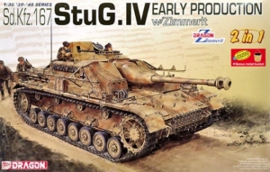 StuG.IV Early Production model 2 in 1 Dragon 6615 in 1-35