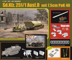 Dragon 6664 Sd.Kfz.251/1 Ausf.D mit 7.5cm PaK 40 (2in1) 1/35 