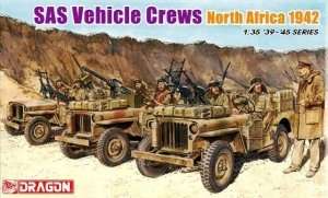 SAS Vehicle Crews (North Africa 1942) in scale 1-35 Dragon 6682
