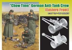 Dragon 6697 Chow Time German Anti-Tank Crew w/3.7cm PaK 36/37