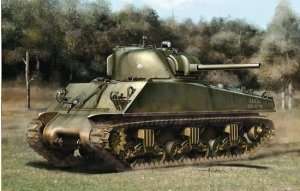 M4A3(75)W ETO Sherman in scale 1-35
