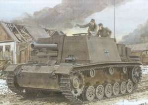 s.IG.33 auf Fgst.Pz.Kpfw.III (Sfl.) model Dragon 6713 in 1-35