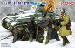 Figure Soviet Infantry (Winter 1941) in scale 1-35 Dragon 6744