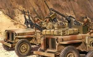 SAS 1/4 Ton 4X4 Patrol Car in scale 1-35