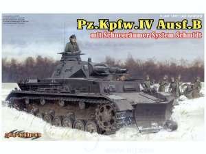 Pz.Kpfw.IV Ausf.B mit Schneeraumer System Schmidt in scale 1-35