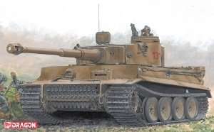 Tank Tiger I in scale 1-35 Dragon 6820