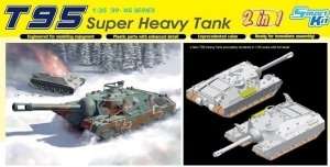T95 Super Heavy Tank 2in1 in scale 1-35