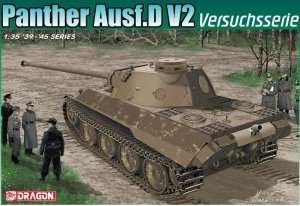 Panther Ausf.D V2 Versuchsserie in scale 1-35 Dragon 6830