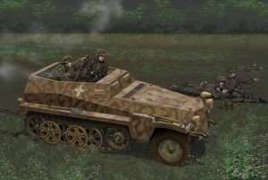 Sd.Kfz. 250/7 Alte - Full Interior in scale 1-35 Dragon 6858