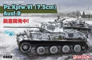 Panzerkampfwagen VI 7,5cm Ausf.B in scale 1-35