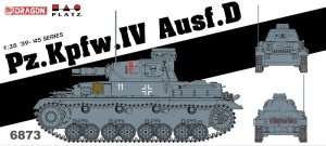 PZ IV Ausf. D in scale 1-35 Dragon 6873