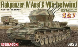 Dragon 6926 Flakpanzer IV Ausf.G Wirbelwind Early Production 2in1 1/35 