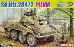 Sd.Kfz.234/2 Puma Premium Edition model Dragon in 1-35