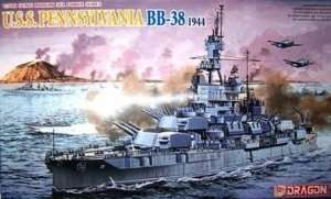 Dragon 7041 U.S.S PENNSYLVANIA BB-38 1944