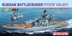 Russian Battlecruiser Pyotr Velikiy in scale 1-700