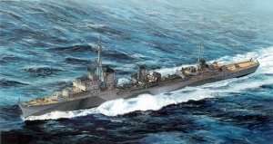 German Z-31 Destroyer in scale 1-700