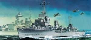 German Z-38 Destroyer model Dragon 7134 in 1-700