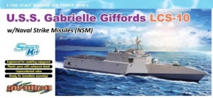 USS Gabrielle Giffords LCS-10 model Dragon 7147 in 1-700