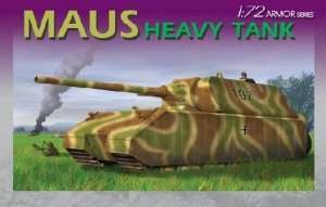 Model heavy tank Maus 1-72 Dragon 7255