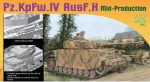 Pz.Kpfw.IV Ausf.H Mid-Production model Dragon 7279 in 1-72