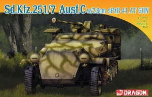 Dragon 7315 Transporter Sd.Kfz.251/7 C z sPzB 41 model 1-72