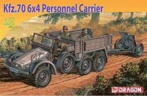 Kfz.70 6x4 Personnel Carrier and 3.7cm PaK 35/36 in scale 1-72