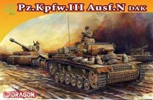 Pz.Kpfw.III Ausf.N DAK model Dragon in 1-72