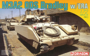 M3A2 ODS Bradley with ERA model Dragon 7416 in 1-72