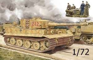 Dragon 7440 Pz.Kpfw.VI Ausf.E Tiger I Late Production w/Zimmerit + Tiger Aces