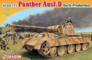 Sd.Kfz.171 Panther Ausf.D Early Production in scale 1-72