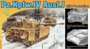 Pz.Kpfw. IV Ausf.J Mid Production model Dragon 7498 in 1-72