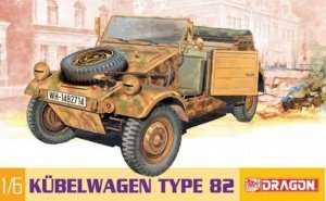 Kubelwagen Type 82 model Dragon in scale 1-6