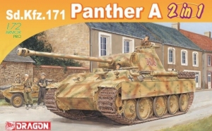 Sd.Kfz.171 Panther A 2in1 model Dragon 7546 in 1-72