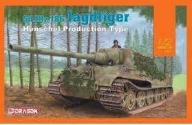 Jagdtiger Henschel Type - model in scale 1-72