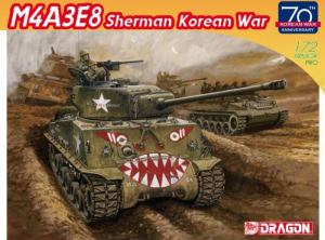 M4A3E8 Sherman Korean War model Dragon 7570 in 1-72