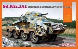 Sd.Kfz.231 Schwerer Panzerspahwagen in scale 1-72