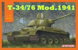 T-34/76 Mod. 1941 model Dragon 7590 in 1-72