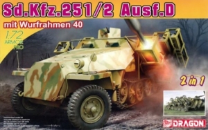 Sd.Kfz.251 Ausf.D mit Wurfrahmen 40 model Dragon 7604